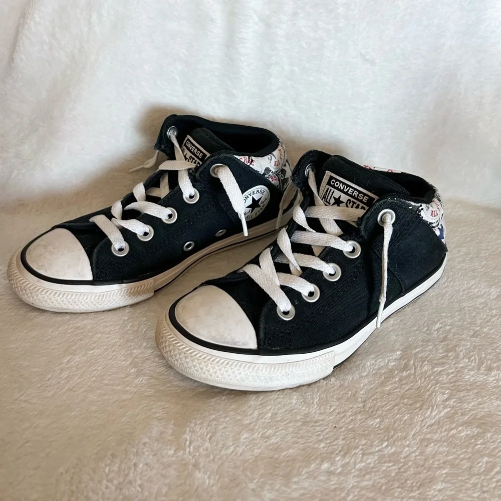 Barely Worn High Top Kids Coverse